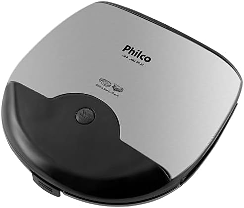 Philco Grill e Sanduicheira Mini Inox I 127v