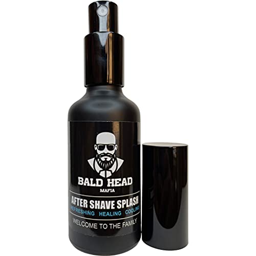 Bald Head Mafia After shave Bald Head spray for healthy scalp, For all scalp types, Organic, Mens after shave, All natural, Bald head