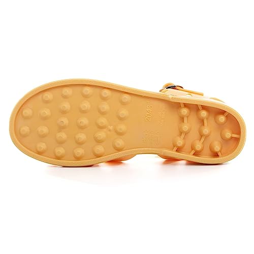 Image of Hee grand Crystal Jelly Heel Sandals for Women Summer Beach Jelly Shoes