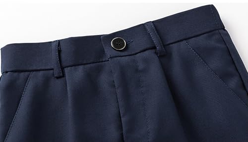 Boys Girls' Dress Pants Straight Leg Wide Leg Loose Fit Uniform Pants School Party Fall Spring Trendy Suit Pants3