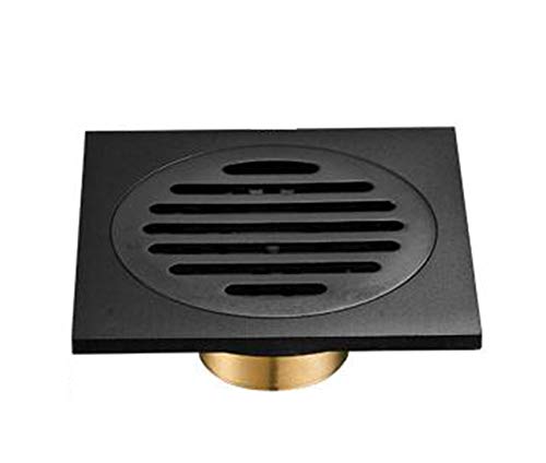 PsgWXL Floor Drain Full Copper Antique Deodorant Round Bathroom Shower Room Bathroom Toilet Sewer Deodorant Washing Machine Floor Drain