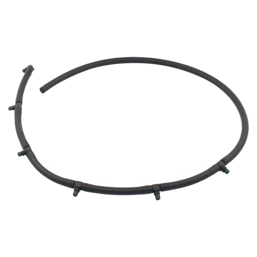 Rücklaufleitung Lecköl Schlauch Leckkraftstoff Leitung Kraftstoffschlauch Rücklaufschlauch Kraftstoffleitung für 3er E46 330d 330xd 5er E60 E61 Touring 525d 525xd 530d 7er E38 E65 730d X5 E53 3.0d