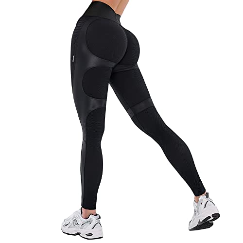 Bona Fide High Waisted Tummy Control Leggings for Women - Body Shaping Workout Leggings High Waist - Gym Legging, Yoga Pants