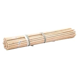 Silverline 999088 Holzbesenstiele 50er-Pckg