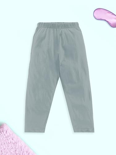 Image of KiddoPanti Boys Solid Pyjama Pant | 100% Soft Cotton Single Jersey | Comfortable Fit with Elastic Waistband & Single Front Pocket | Kids Track Pant