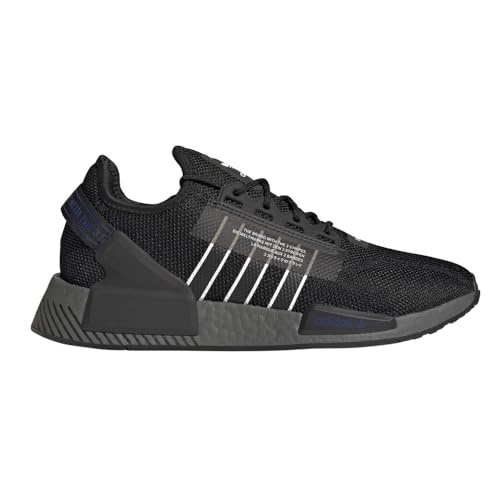 adidas Mens NMD R1 V2 Lace Up Sneakers Shoes Casual - Black