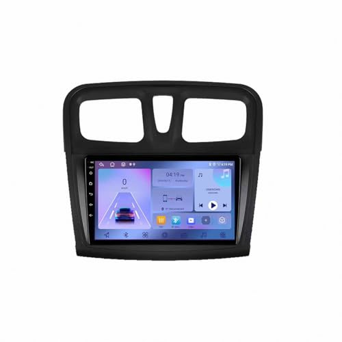 Pantalla Carplay para Renault Logan 2 con Android Auto y Bluetooth 4G+64G