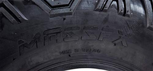 MASSFX KV 26\" Tall ATV/UTV Off-Road Utility Tire (26x9-12 Front 26x11-12 Rear Set)