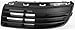 DAT AUTO PARTS Front Left Driver Side Bumper Cover Cover Grille Insert Trim Replacement for 2005-2010 Volkswagen Jetta Black Molding Textured Made of Plastic VW1036108 1K0853665F9B9