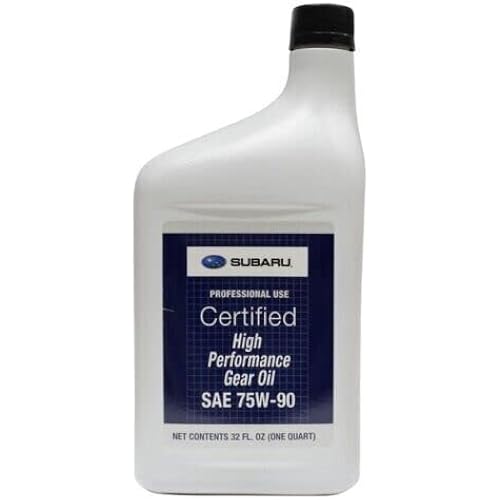 Subaru SOA427V1700 OEM High Performance Gear Oil (75W90-1 Quart)