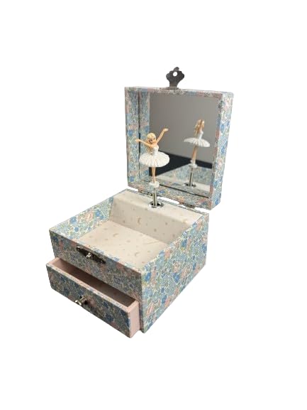 Trousselier Joyero musical para niña con princesa, cisne, ideal para regalo de nacimiento y bailarina