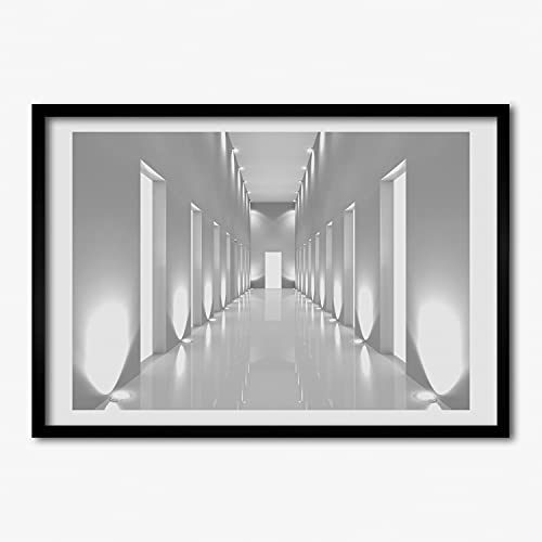 Tableau moderne 70x50 cm Tulup cadre photo en bois pour décorer votre chambre