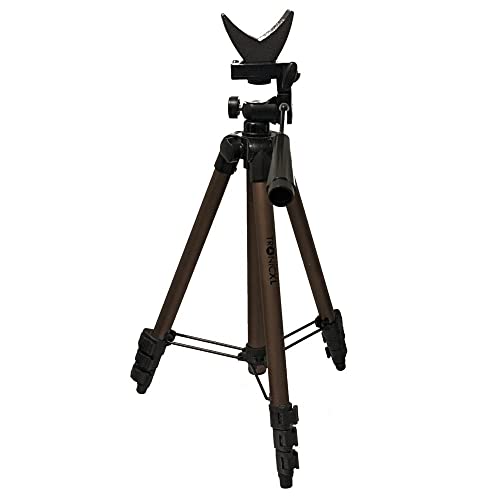 TronicXL Trípode de 105 cm + soporte para objetivo, soporte para rifle I trípode trípode de 1/4...