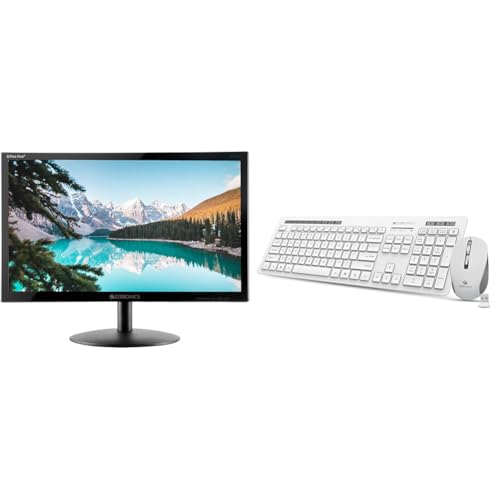 Image of ZEBRONICS Zeb-V19Hd 18.5 Inch (46.99 Cm) Led Monitor with Supporting Hdmi, Vga Input, Hd 1366 X 768