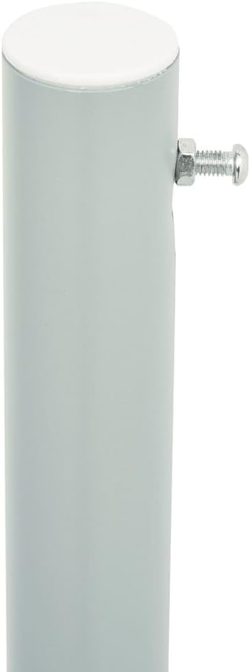 vidaXL Garden Awning Extendable 117 x 600 cm, Black, Side Screen, Garden Screen