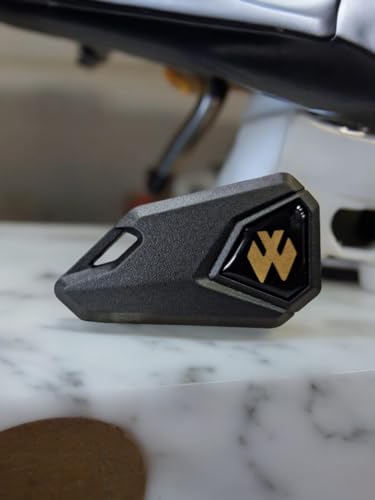 Image of Bike Flip Key for Bajaj Discover / Pulsar 150 - Yellow Logo