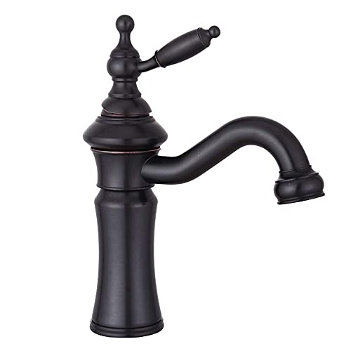 Grifo de agua antiguo americano giratorio para regular calor y frío fácilmente