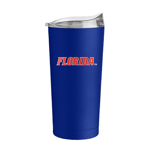 Image of Logo Brands NCAA 20 oz Powder Coat Stainless Tumbler -Double-Wall Insulated Everday Tumbler for Hot or Cold Drinks, High Lip Lid, Team Color