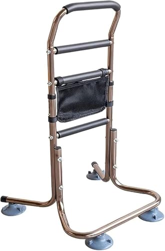 RKUVPAE Standing Supports Aid Stand Assist, Support Frame with 4 Handles, Adjustable Heights Safety Hand Rails Mobility & Daily Living Aids, Load Capacity 136kg