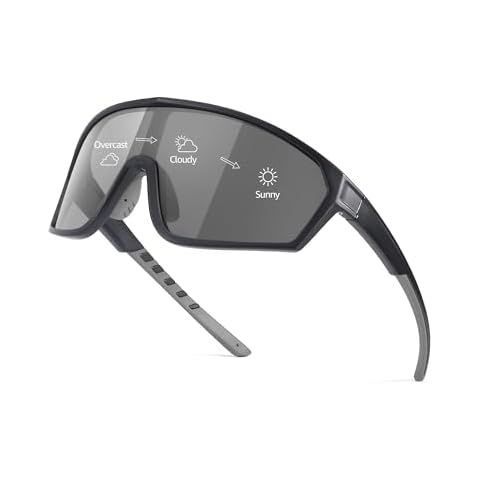 TJUTR Polarized Sports Sunglasses with UV Protection Cover