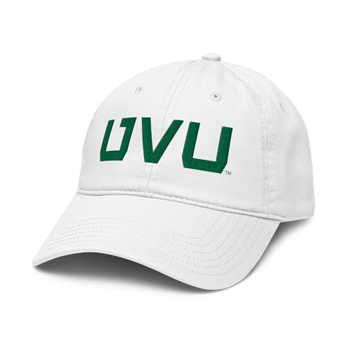 Gorra de béisbol ajustable blanca Utah Valley Wolverines miniatura 1