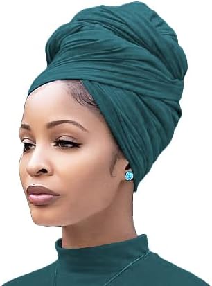 Head Wraps for Black Women Stretch Headwraps Large Hair Wraps Hijab Scarves for Mus...
