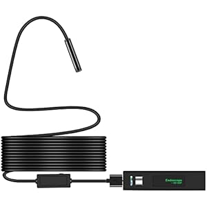 Draadloze endoscoop Oplosbare WiFi Boroscoop 1200P HD Inspection Camera met 8 led IP68 Waterproof Snake Pipe Camera met…