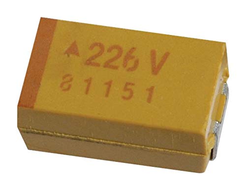 Cap, 10UF, 10V, TANT, CASE A, condensatori al tantalio SMD, Qty.2000 | TAJA106K010TNJ
