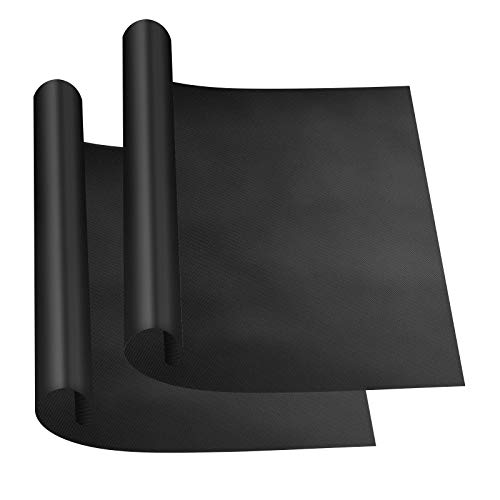 HaSteeL Lot de 2 tapis de grill Cover