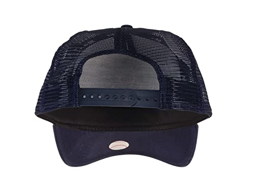 New Era New York Yankees Blue League Essential A-Frame Adjustable Trucker Cap - One-Size 2