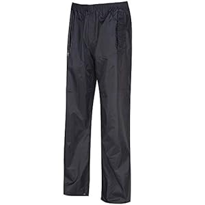 Regatta Mens Stormbreak Waterproof Overtrousers Lightweight Breathable Rain Protection