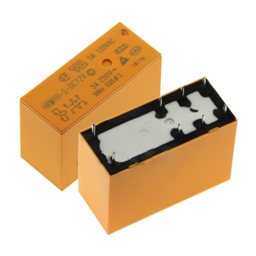 Relais 12V HRM1H-S-DC12V-C inverseur 5A à 8 broches
