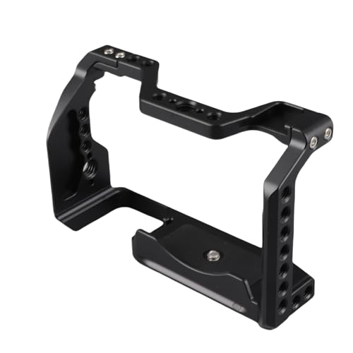 Image of Premium Aluminium Camera Cage Frame with Non-Slip Design for A6700, Arca Style Base Plate Included