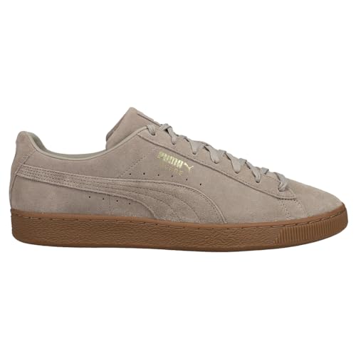 Image of PUMA Mens Suede Gum Sneakers Shoes Casual - Grey - Size 13 M