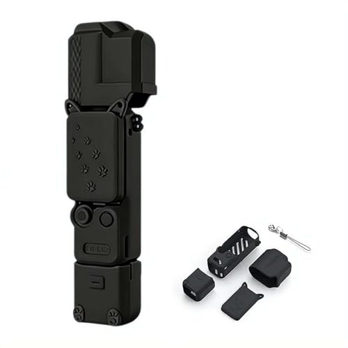 For DJI Osmo Pocket 4��p �V���R���ی�P�[�X 4�_�Z�b�g �{��+���+�n���h��+�����Y�L���b�v�y���킢�� �����f�U�C���z�����Ռ��ی� ���h�~ �h�o ����~�� �����h�~�X�g���b�v�t�� For DJI Osmo Pocket 4 �A�N�Z�T
