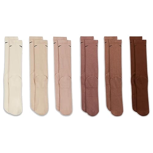 Image of NIKE Performance Cushion Crew Socks with Bag (6 Pairs)