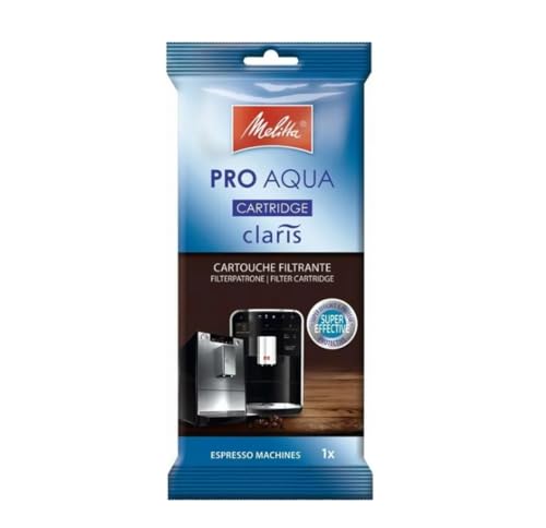 Melitta Filterpatrone Pro Aqua (1 Patrone) Kalkfilter für Kaffeevollautomaten verhindern Kalkablagerungen & reduzieren Schadstoffe für den besten Kaffeegeschmack