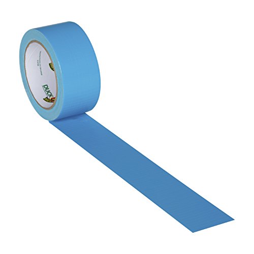 Image of Duck Brand 1311000 Color Duct Tape, Electric Blue, 1.88 Inches x 20 Yards, Single Roll