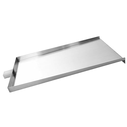 SUB025 Drip Tray Replacement Parts for Traeger Tailgater 20 Drip Pan TFB30KLF TFB29PLB TFB29LZA BBQ055 TFB30LZAC Jr Elite Bronson 20 Grease Tray Stainless Steel Drip Plates Smoker Grill Accessories