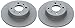 Price comparison product image ATE 24011001901 Brake Disc Pair