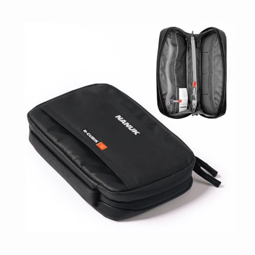 Image of NANUK N-Cubik T1 Camera Bag Insert - Compact Water-Resistant Pouch - Shockproof Protective Camera Insert for Backpack - Perfect for Accessories & Gear (10 inch x 6.3 inch x 2 inch)