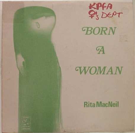 Rita MacNeil - Born A Woman - Boot Records - BOS-7154 Very Good (VG)/Near Mint (NM or M-) LP, Album