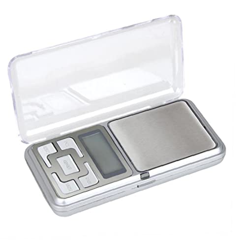 デジタルスケール キッチンスケール ステンレス 小型 スケール Lcdデジタル フードウェイトスケール 多用途 500gまで 0.1g単位