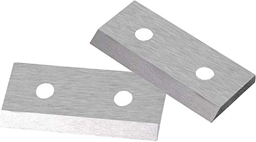 SuperHandy Wood Chipper Shredder Mulcher Industrial Replacement Blade/Knives Set (Qty 2) for Both