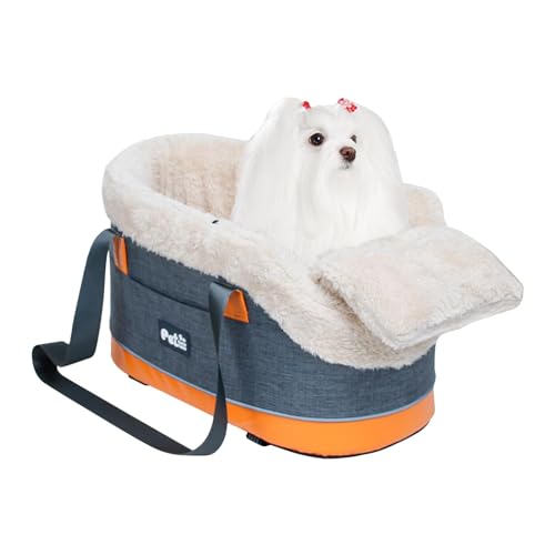 Center Console Dog Seat, Soft Portable Middle Console Dog Bo