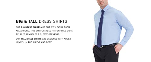 Kenneth Cole Unlisted Men's Big and Tall Solid Dress Shirt - Amazon Exclusive4