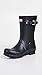 Hunter Men's Original Short Rain Boot, Black, 11