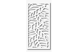 Leaf Vein Decor YARDSMART Screen Panel