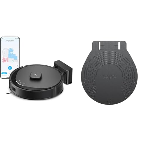 Image of Tapo Ultra-Slim LiDAR Smart Navigation Robot Vacuum and Mop, 5300Pa, RV30 Max + Tapo Robot Vacuum Waterproof Mat RVA410