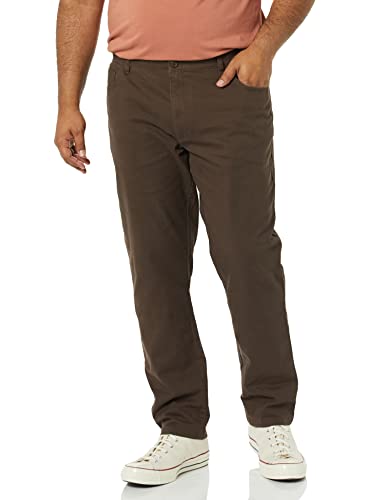 Amazon Essentials Men's Skinny Fit 5-Pocket Comfort Stretch Chino Pants, Brown, 32W x 29L - image 1